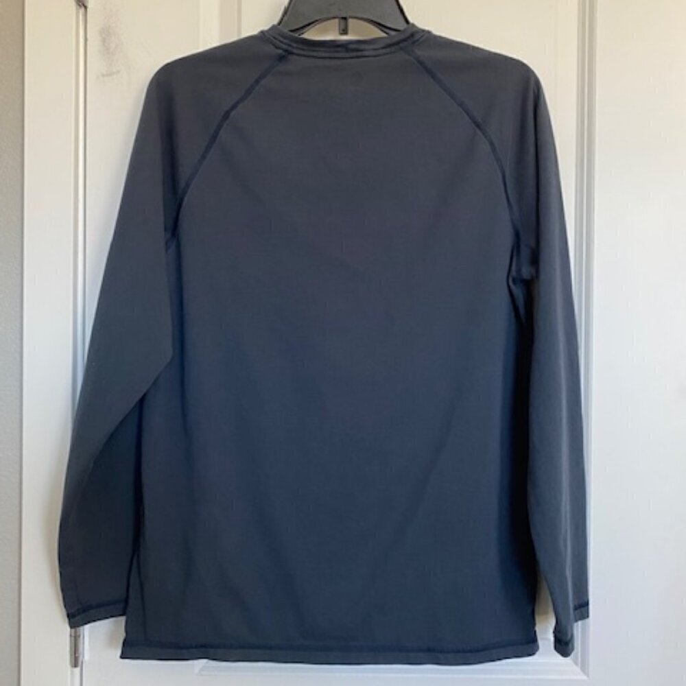 CARHARTT Force Long Sleeve Navy Blue Long Sleeve T Shirt Small - Picture 8 of 12
